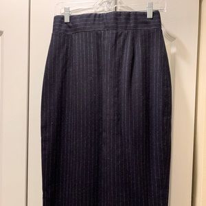 Brooks Brothers High-Waisted Wool Pencil Skirt